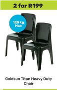 Goldsun Titan Heavy Duty Chair-For 2