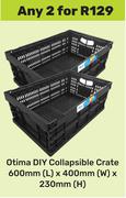 Optima DIY Collapsible Crate-For Any 2