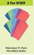 Mainstays 11-Pack Microfibre Cloths-For 2