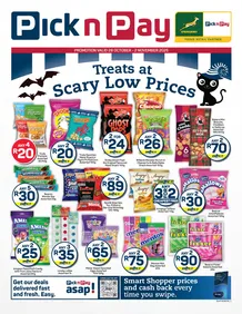 Pick n Pay : Halloween Specials (28 October - 02 November 2025)