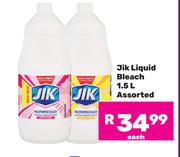 Jik Liquid Bleach Assorted-1.5L Each
