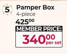The Luxury Bathing Company 4-Piece Pamper Box-Per Set