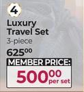 GC Homme 3-Piece Luxury Travel Set-Per Set