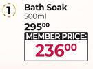 The Luxury Bathing Company Bath Soak-500ml