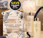 The Luxury Bathing Company 3-Piece Travel Bath Set-Per Set