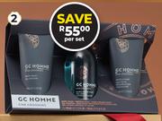 GC Homme 3-Piece Trio Body Set-Per Set