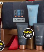 GC Homme 3-Piece Luxury Travel Set-Per Set