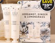 The Luxury Bathing Company 3-Piece Body Care Duo-Per Set