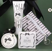 Bows & Pearls 4-Piece Pamper Treats-Per Set