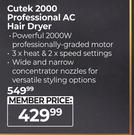 Wahl Cutek 2000 Professional AC Hair Dryer