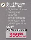 Russell Hobbs Salt & Pepper Grinder Set-Per Set