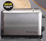 Russell Hobbs 2 Slice Stainless Steel Toaster