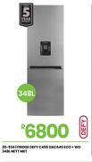 Defy 348Ltr Nett Met Fridge Eco + WD C455 DAC645 20-534