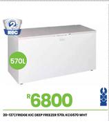 KIC 570Ltr WHT Deep Freezer/Fridge KCG570 20-137