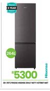 Hisense 264Ltr Nett Met Fridge H370BIT 20-357