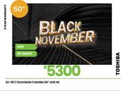Toshiba 50" 4K Smart UHD Television 23-787