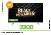 Toshiba 32" Smart Television 23-785
