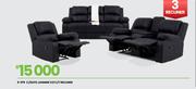 Jasmini L/Suite 3:2:1 L/T Recliner 9-979 