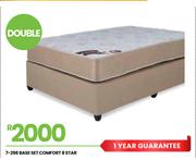 Comfort 8 Star Double Base Set 7-298