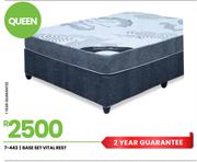 Vital Rest Queen Base Set 7-443