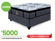 Enzo Queen Base Set Pillow Top 7-427
