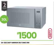 Defy 30L Mirror Microwave DMO 390 24-222
