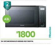 Hisense 43L Digital Microwave 24-241