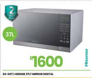 Hisense 37L Mirror Digital Microwave 24-247