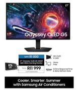 Samsung 27" Odyssey OLED G5 G50SF QHD 180Hz Gaming Monitor LS27FG500SUXEN