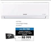 Samsung AR4500 12000 BTU/h Wall Mount With Digital Inverter AR12BSHGAWK/FA
