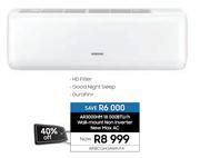 Samsung AR3000HM 18000 BTU/h Wall Mount Non Inverter New Max AC AR18CQHGAWK/FA