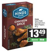 Hinds Spice Refill Assorted-85g Each