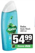 Radox Body Wash-400ml Each