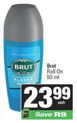 Brut Roll On-50ml Each