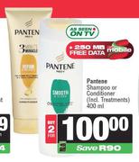 Pantene Shampoo Or Conditioner-For 2 x 400ml