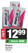 Bioplus Sachets-For 3 x 10ml