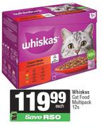 Whiskas Cat Food Multipack-12s Each