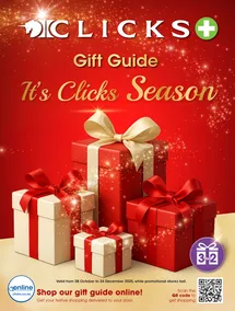 Clicks : Gift Guide (28 October - 24 December 2025)
