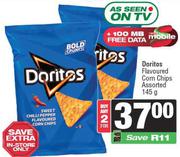 Doritos Flavoured Corn chips Assorted-For 2 x 145g