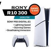 Sony PS5 Digital (E) 10261750