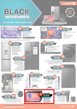 Expert Stores : Black November (24 October - 30 November 2025), page 1