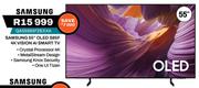 Samsung 55" OLED S85F 4K Vision AI Smart TV QA55S85FAEXXA