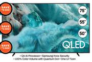 Samsung 55" QLED Q7F 4K Vision AI Smart TV QA55Q7FAAKXXA