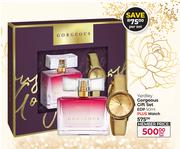 Yardley Gorgeous Gift Set EDP 50ml Plus Watch-Per Set