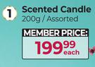 Scented Candle Assorted-200g Each