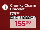 Chunky Charm Bracelet