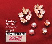 Earrings Gift Set 3 Piece Set-Per Set