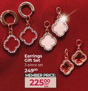 Earrings Gift Set 3 Piece Set-Per Set