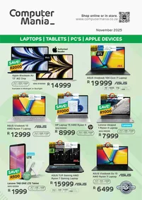 Computer Mania : Laptops & Devices (01 November - 30 November 2025)