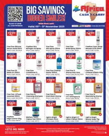 Africa Cash And Carry : Big Savings Bigger Smiles (05 November - 11 November 2025)